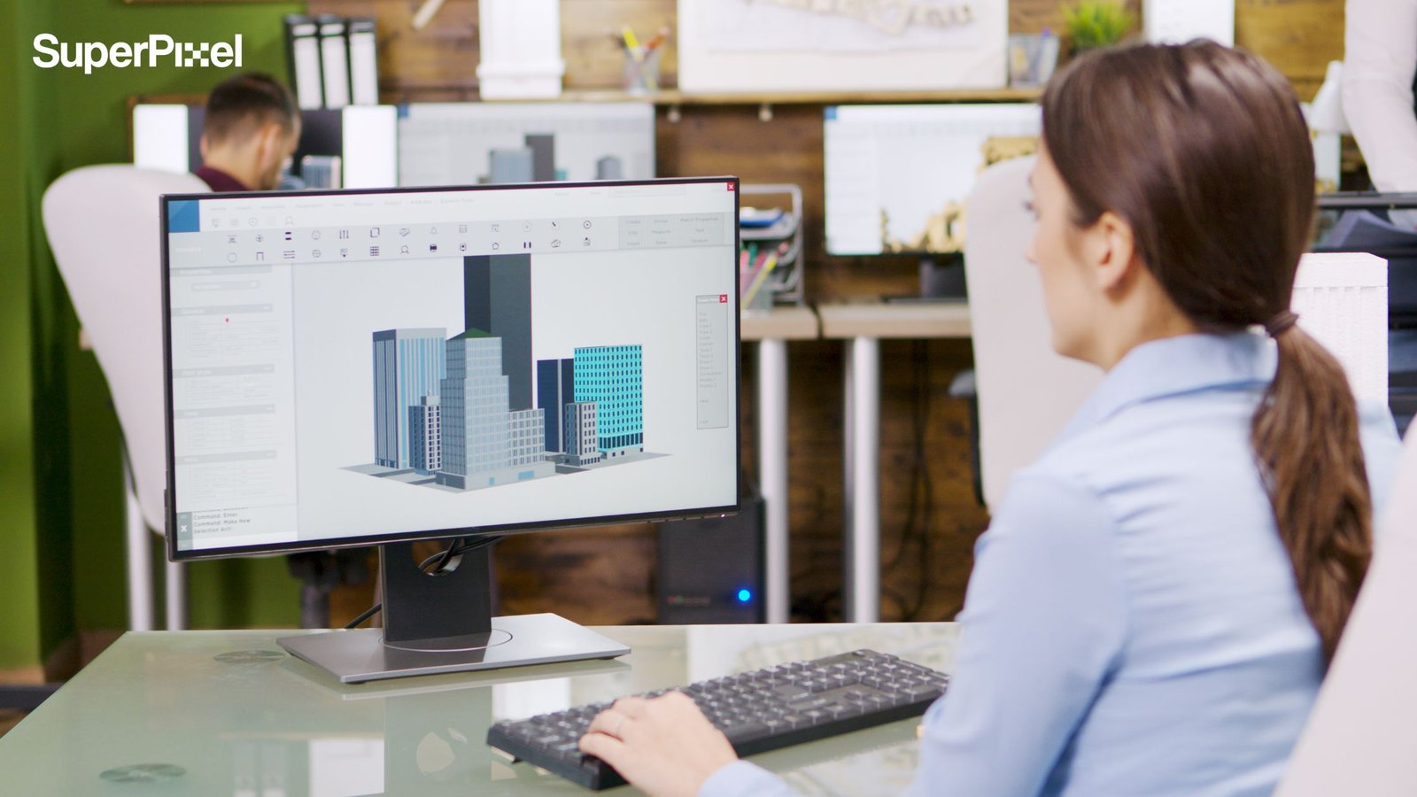 women working in the 3d architectural animation services (dok.freepik/dc studio)