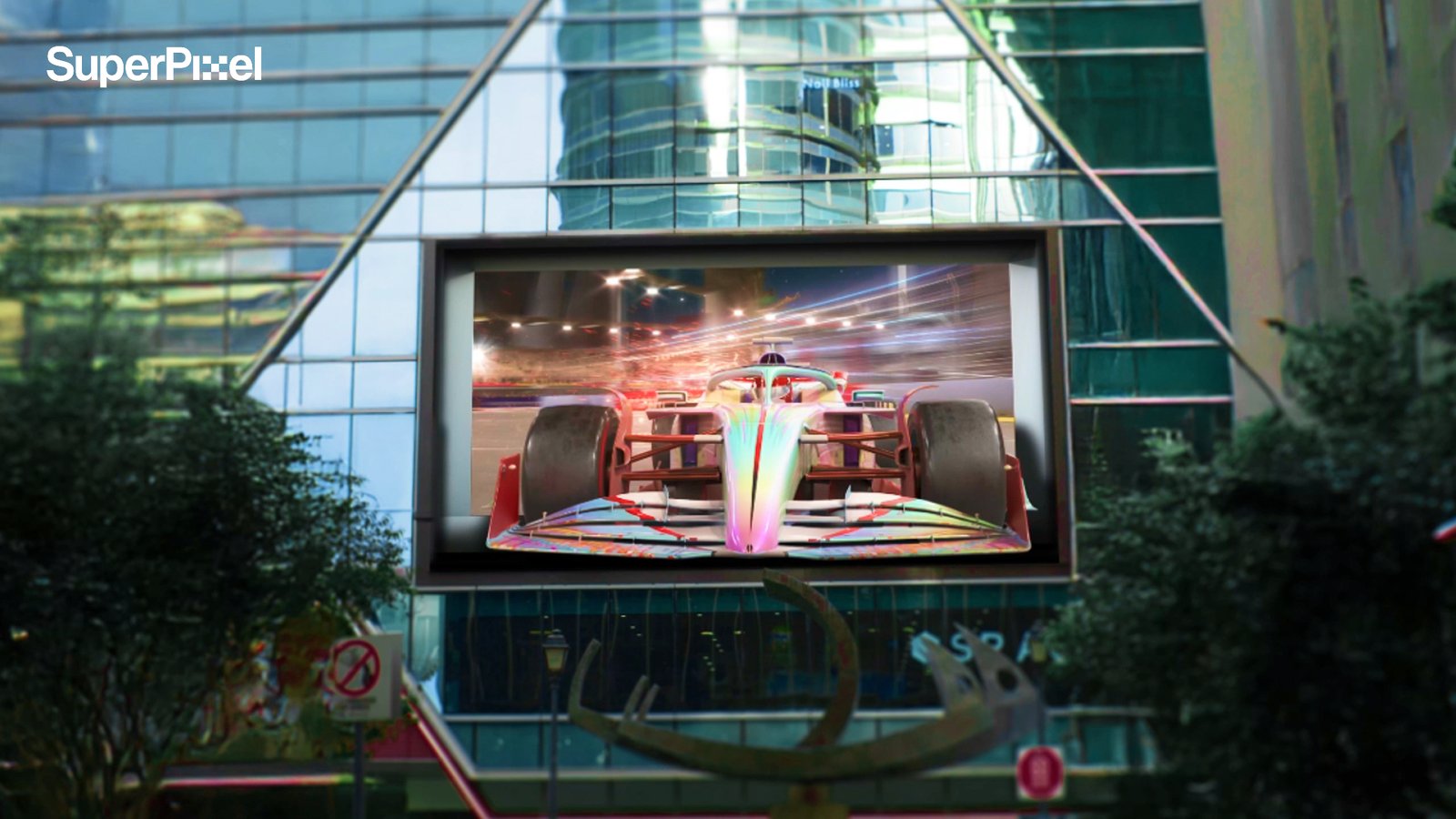 Anamorphic Animation Services in Singapore for OOH Retail and Event Screens